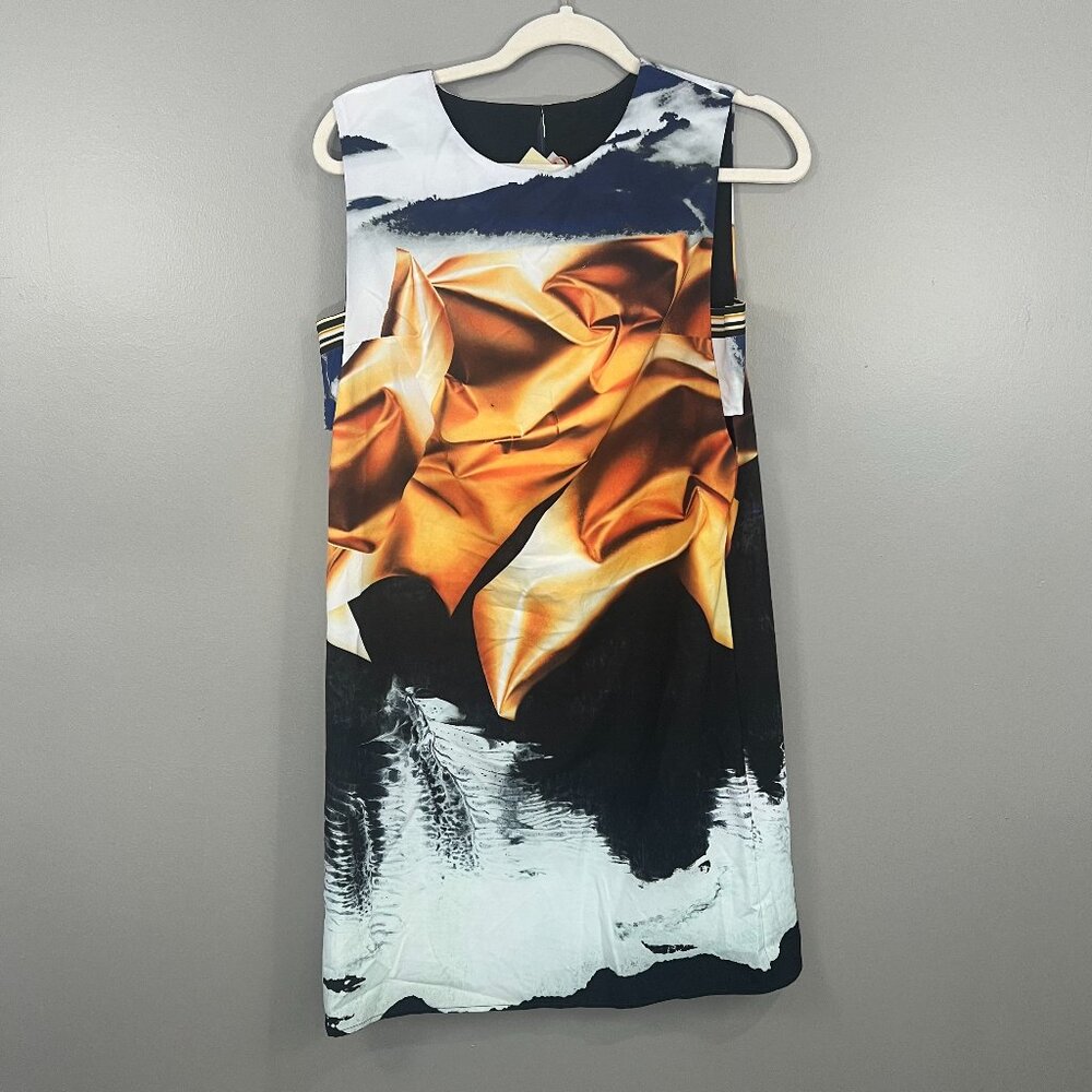Clover Canyon NWT Burmese Night Mini Shift Dress Side Cutouts MED